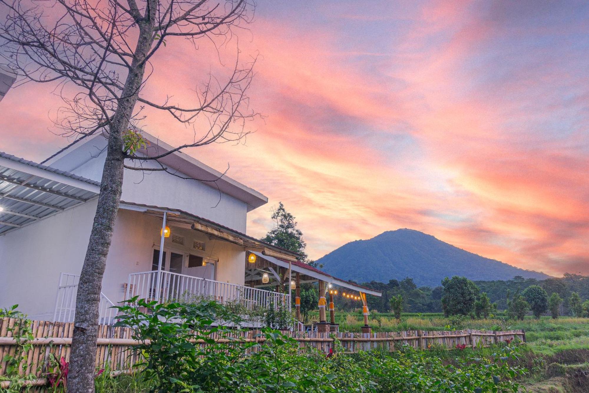 Santya Loka Lodge & Twin Waterfall ジャティルウィ エクステリア 写真